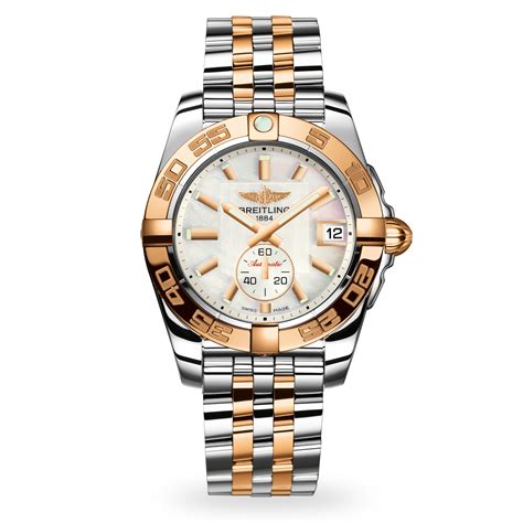 breitling galactic bi colour ladies watch|Breitling Galactic Bi Colour Ladies Watch C37330121A1C1.